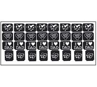Mum and Dad Collection (Dad Tattoo Stencil)