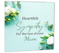 Mum Bereavement Card - Sorry for your loss, sympathy card, condolences card