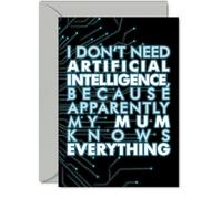 Mum Birthday Card, AI Party knows Bday
