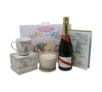 Mum Birthday Gift Hamper Set with Champagne, Candle, Mug, Card and Gift Bag