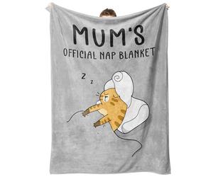 Mum Birthday Gifts, Birthday Gifts for Mum, Cat Mums Blanket Gift, 60*50in | Presents for Mums on Christmas Valentines Mothers Day, Cute Blanket Gift for Mummy from Daughter Son, Cat Mums Gift