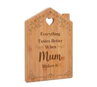 Mum Birthday Gifts, Gifts for Mum, No Fade Engraved Bamboo Cutting Board, Practical Unique Kitchen Presents for Mum from Daughter Son, Mother's Day Christmas