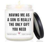 Mum Birthday Gifts, Mum Presents from Son - Lavender Scented Candles, Christmas Presents for Mummy Stepmum, Mother in Law on Her Birthday, Mothers Day Gifts