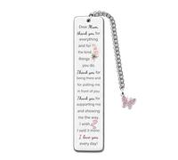 Mum Bookmarks Mommy Birthday Gifts Mother's Day Present Mummy Love Keepsake Women Christmas New Year Appreciate Retirement Thanksgiving Thank You for Everything and for The Kind Things You Do