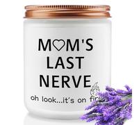 Mum Candle Mums Last Nerve Candle, Mothers Day Gifts Mothers Day Candles, Gifts for Mum from Daughter Son, Unique Ideas Birthday Gift for Mother, Lavender Scented Candles