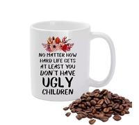 Mum Coffee Mug - 3.15x3.74 Inches, Mam Mug, Perfect for Drinking | Quality Craftsmanship Funny Coffee Cup, Birthday Gift for Mommy from Son Daughter, Mother's Day Presents, Ceramic Dishwasher Mugs