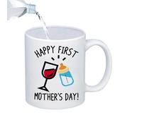 Mum Coffee Mug - 3.15x3.74 Inches, Mam Mug, Perfect for Drinking | Quality Craftsmanship Funny Coffee Cup, Birthday Gift for Mommy from Son Daughter, Mother's Day Presents, Ceramic Dishwasher Mugs