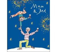 Mum & Dad Christmas Card - (WDM421570) - Made for Each Other - Quentin Blake Range