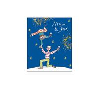 Mum & Dad Quentin Blake Christmas Greeting Card Popular Xmas Cards