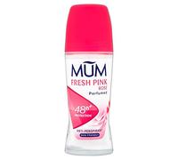 6 X Mum Roll On Fresh Pink Rose Anti Perspirant Deodorant 50ml