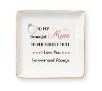 Mum Gifts,Birthday Gifts for Mum Gift Mummy Personalised Happy Mothers Day Gift for Mums Mummy Presents from Daughter from Son Mother's Day Ideas Christmas Xmas Presents Valentines Trinket dish