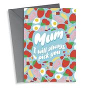 Mum I will always pick you - sweet pick and mix card