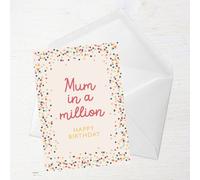 Mum In A Million Happy Birthday Greetings Card - Standard Card