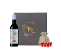 Mum Jam Shed Shiraz Red Wine & Chocolates Gift Set (18.7cl) | Mother’s Day Red Wine Gift Box | Jam Shed Mini Bottle & Luxury Belgian Chocolates by Beerhunter