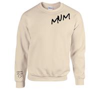 Mum Jumper, Personalised Friends Mum Sweater Custom Made with Kids Names on the Sleeve