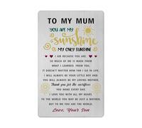 Mum Mother's Day Card from Son - Birthday Gift for Mum from Son for Easter Wedding Day Thanksgiving Card