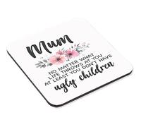 Mum Mug & Coaster No Matter What Life Throws Mummy Mother's Day Birthday Gift