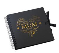 Mum Multiple Colours Scrapbook Guest Book Or Photo Aalbum With Foil Print