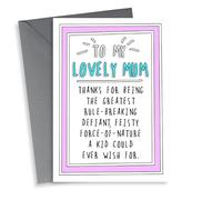 mum mummy Birthday Card 7543