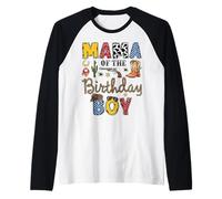 Mum of The Birthday Child's Cowboy Rodeo Mama Raglan Baseball Tee