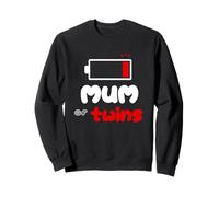 Mum of Twins Funny Twin Mum Busy Mummy Proud Mother's Day Sweatshirt