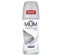 Mum (Pack Of 4) Unperfumed (Soft) Anti Perspirant Deodorant X 50 ml