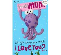 Mum Pop Up Octopus Mother's Day Card