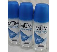 Mum Roll On Deodorant Three Bottles (Brisa Fresh (formerly Cool Blue))