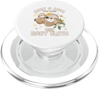 Mum Sloth Love Just A Mum Who Loves Her Baby Sloth PopSockets PopGrip for MagSafe