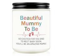 Mum to Be Gifts, New Mum Gift for Pregnant Women Expecting Mummy First Time Mum Maternity, Baby Shower Gifts for Mum, Pregnancy Presents for Birthday Christmas, Funny Mum Candles, 7oz Lavender Scented
