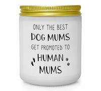 Mum to Be Gifts, New Mum Gift for Pregnant Women Expecting Mummy First Time Mum Maternity, Pregnancy Presents for Mothers Day Birthday Christmas Baby Shower, Funny Dog Mum Candles, 200g (Lavender)