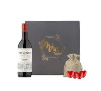 Mum Trivento Malbec Classic Wine & Chocolates Gift Set (18.7cl) | Mother’s Day Red Wine Gift Box | Argentinian Malbec Mini Bottle & Belgian Chocolates by Beerhunter