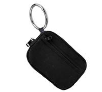 Mum Wallet, Wrist Wallet - Card Holder Keychain Wallet - Card Holder Zipper Card Holder Wrist Case for Shopping, Travel, Black, Fare riferimento alla descrizione, Please refer to description