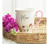 Mum Wildflower Pedestal Mug