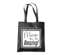 Mum You Are Amazing Loving Tote Shopping Bag 10 Litres Capacity 42 x 38cm