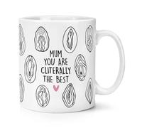 Mum You are Cliterally The Best 10oz Mug Cup Funny Rude Joke Mother's Day