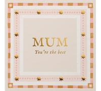 Mum, You're the Best : Fill-in-the-Blank Keepsake Book That Can Be Sent as a Card