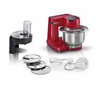 MUM2 Food Processor with Accessories Red