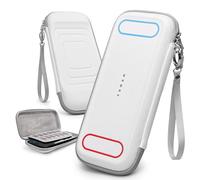 mumba Carrying Case for Nintendo Switch 2 2025, [Mini Version] Travel Case with 10 Game Cartridge Slot Portable Bag Protective Carry Handbag Pouch Shell Accessories [Portable & Lightweight] (White)