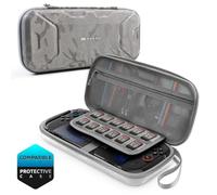 mumba Carrying Case for Nintendo Switch 2 2025, [Plus Version] Portable Protective Travel Carry Handbag Pouch for Blade/Titan Case [Large Capacity] (CamoGray)