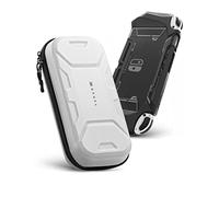 Mumba Carrying Case for Nintendo Switch OLED & Nintendo Switch 2017, [Plus Version] Portable Protective Travel Carry handbag Pouch for Blade/Battle Case [Large Capacity] (White)