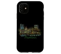 Mumbai Bombay Night India Travel Souvenir Historic City Gift Case for iPhone 11