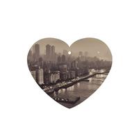 Mumbai city of dreams Car Air Fresheners Cards 4 Pcs Long Lasting Car Fresheners Gifts for Men Women Auto Aromatherapy Tablets Hanging Scented Card Rearview Mirror Pendant - Lavender Scent