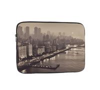 Mumbai City of Dreams Laptop Case 13 inch, TSA Laptop Sleeve Shockproof Protective Notebook Case Water Resistant Computer Carrying Cover Briefcase Handbags Men Women Computer Bag