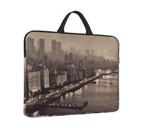 Mumbai city of dreams Laptop Case 14 inch, Shockproof Computer Cover Laptop Sleeve Briefcase Carrying Bag with Handle
