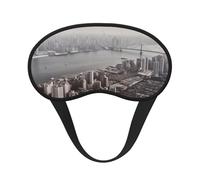 Mumbai City Sleep Mask for Women Girls Men Soft Comfortable Eye Mask with Adjustable Strap Blackout Eye Sleep Shade Cover for Travel Yoga Nap Shift Work