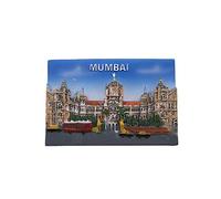 Mumbai India 3D Refrigerator Magnet Tourist Souvenirs Resin Magnetic Stickers Fridge Magnet Home & Kitchen Decoration from China