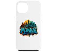 Mumbai, India Graffiti Street Art Skyline Case for iPhone 13