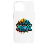 Mumbai, India Graffiti Street Art Skyline Case for iPhone 15