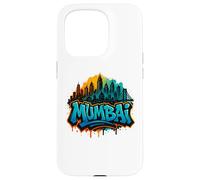 Mumbai, India Graffiti Street Art Skyline Case for iPhone 15 Pro